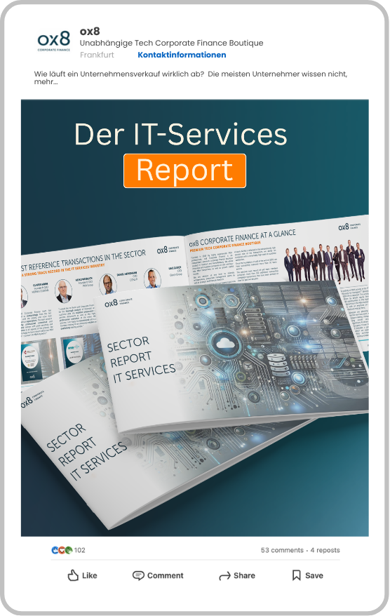 Beispiel Datenslideshow auf LinkedIn