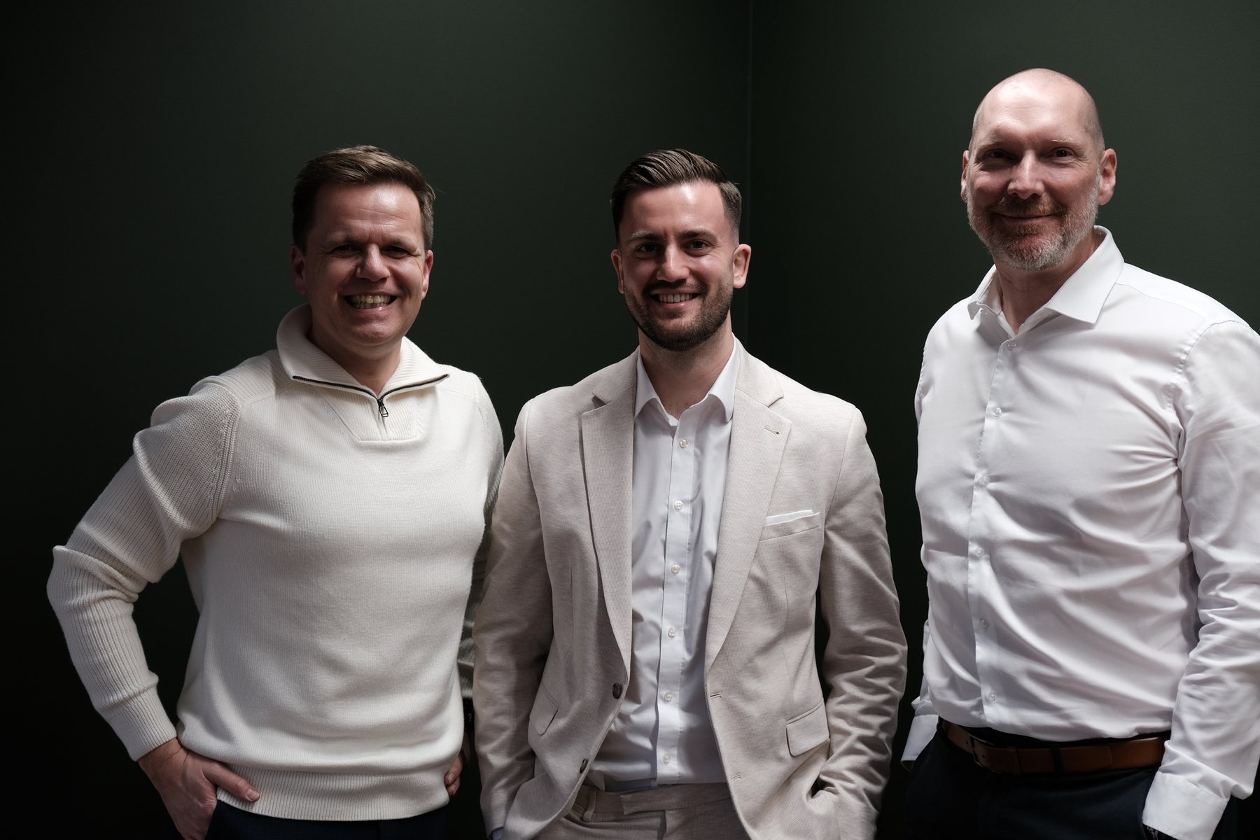 Andreas Schweinar, Fabio Hildenbrand und Gernot Hofstetter